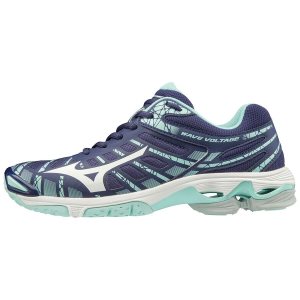 Mizuno Wave Voltage Παπουτσια Βολλευ Γυναικεια - Μπλε